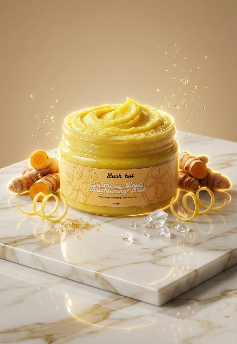 Turmeric Kojic Brightening Scrub
